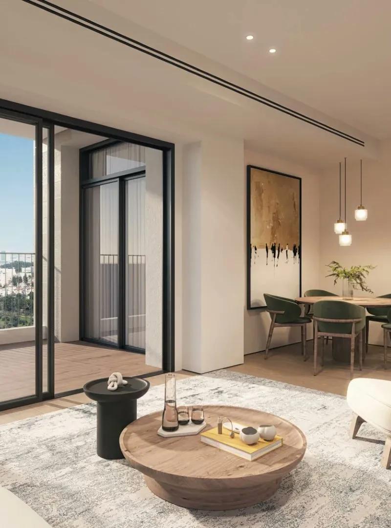 Katamonim Project — model C14 (3.5 rooms, floor 21)